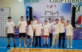 4 место в "Лиге Универов". 1