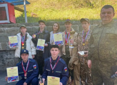 Соревнования по военно-спортивному многоборью. 1