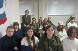 Студенты СТТТ приняли участие в патриотическом мероприятии «Мы-опора Родины». 3